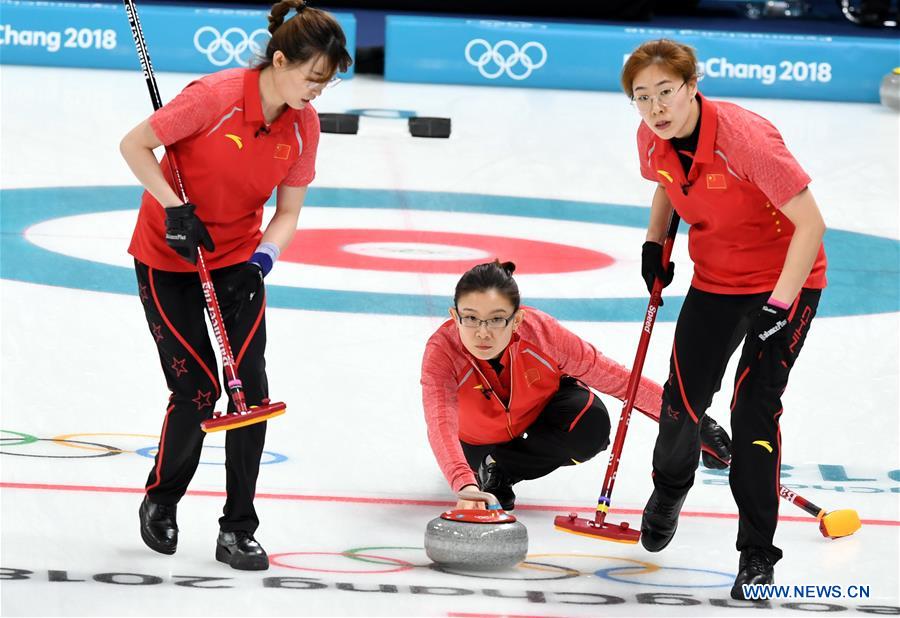 (SP)OLY-SOUTH KOREA-PYEONGCHANG-CURLING-WOMEN-ROUND ROBIN-CHN VS KOR