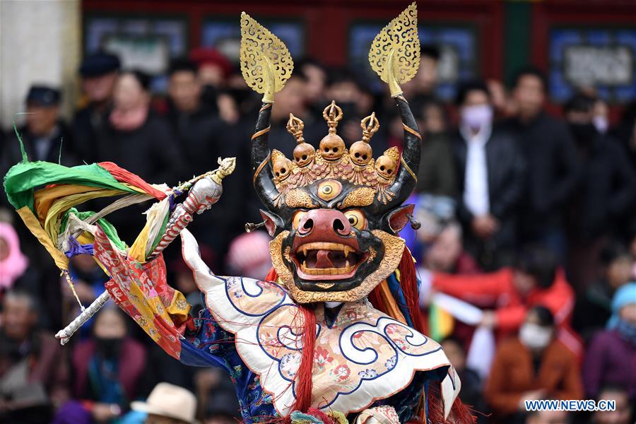 CHINA-QINGHAI-KUMBUM MONASTERY-RELIGIOUS RITUAL (CN)
