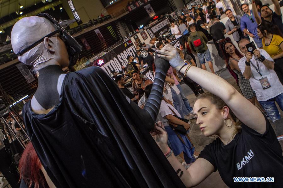 GREECE-ATHENS-TATTOO CONVENTION