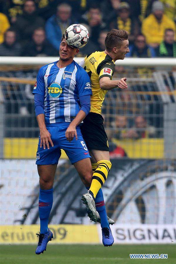 (SP)GERMANY-DORTMUND-SOCCER-BUNDESLIGA-BORUSSIA DORTMUND VS HERTHA BSC