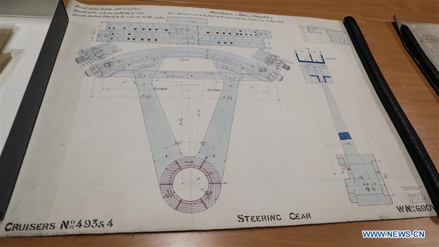 Xinhua Headlines: Newly discovered plans in UK archives shed light on China's heroic warship sunk in First Sino-Japanese War