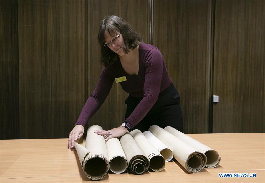 BRITAIN-NEWCASTLE-WARSHIP-NEWLY DISCOVERED PLANS