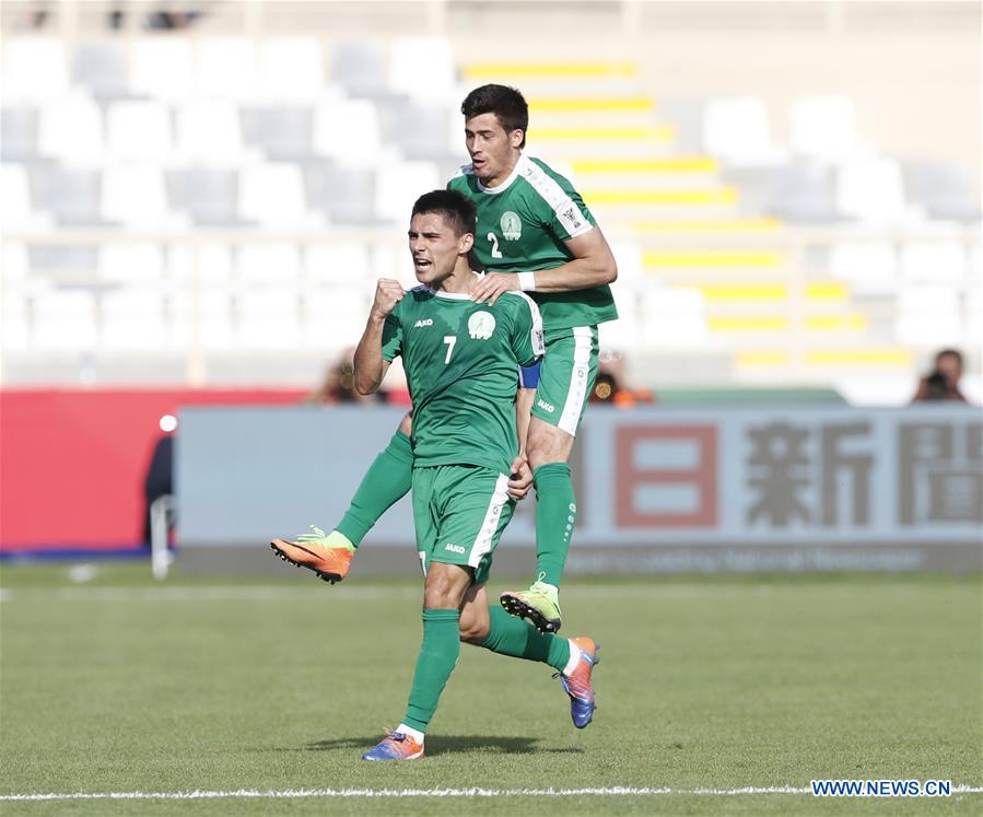 (SP)UAE-ABU DHABI-SOCCER-AFC ASIAN CUP 2019-GROUP F-JPN VS TKM
