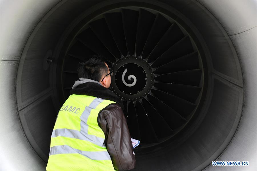 CHINA-GANSU-TRAVEL RUSH-AIRPLANE MAINTENANCE (CN)