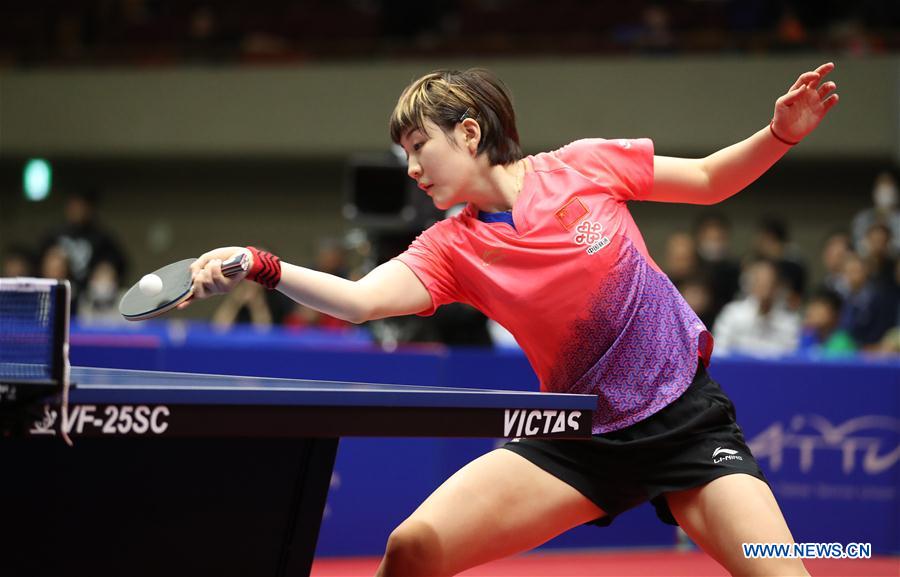 (SP)JAPAN-YOKOHAMA-TABLE TENNIS-ITTF ASIAN CUP 2019-SEMIFINALS