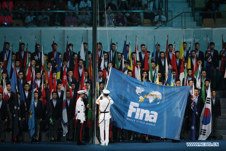 (SP)SOUTH KOREA-GWANGJU-FINA WORLD CHAMPIONSHIPS-OPENING CEREMONY