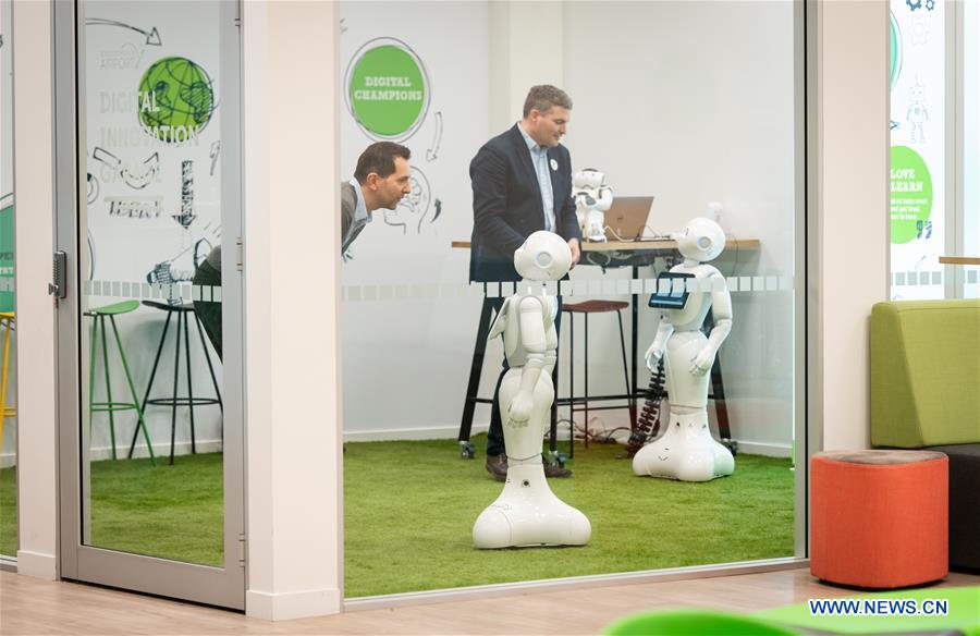 NEW ZEALAND-CHRISTCHURCH-HUMANOID ROBOT