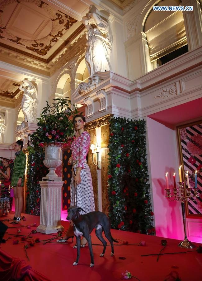 BRITAIN-LONDON-FASHION WEEK-RIXO