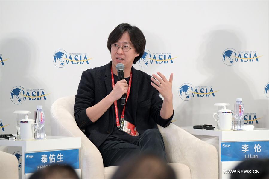 Delegates attend the session of 'The Rise of Live Streaming' during the Boao Forum for Asia Annual Conference 2017 in Boao, south China's Hainan Province, March 24, 2017. Delegates attend the session of 'The Rise of Live Streaming' during the Boao Forum for Asia Annual Conference 2017 in Boao, south China's Hainan Province, March 24, 2017.