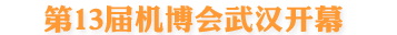 第13屆機(jī)博會武漢開幕