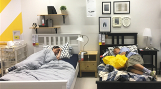 公共服務充足了，睡宜家的人才會少