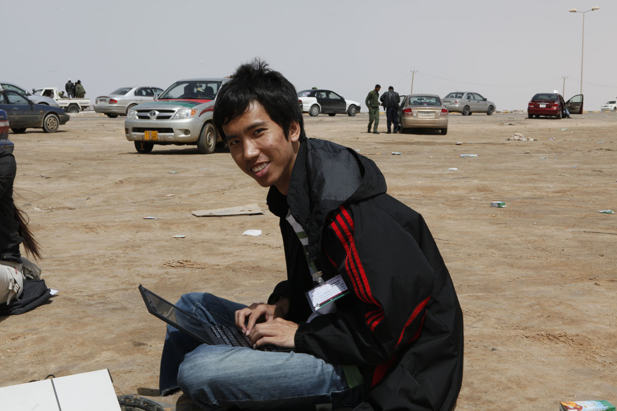 新華社中東總分社劉萬(wàn)利： 堅(jiān)守 只為尋找真相