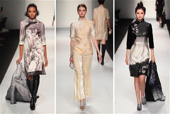 &ldquo;中國(guó)風(fēng)&rdquo;元素閃耀上海時(shí)裝周