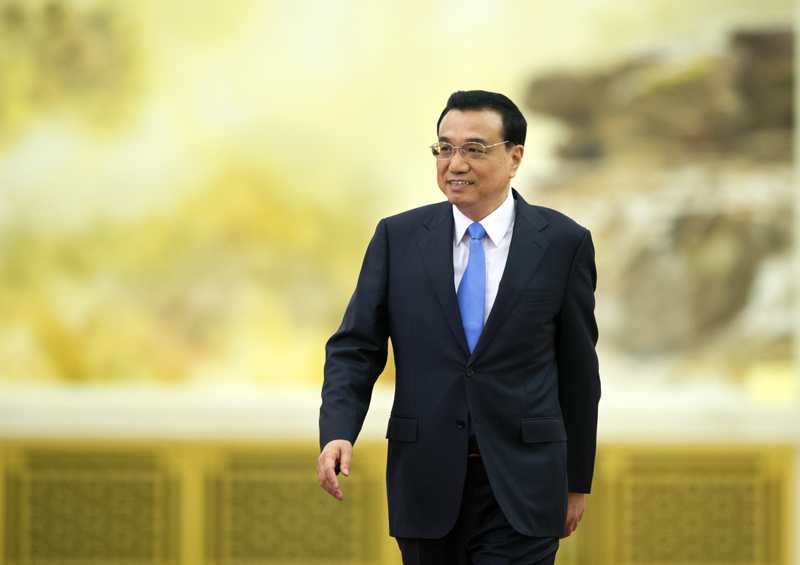 3月15日，國務(wù)院總理李克強在北京人民大會堂與中外記者見面，并回答記者提問。新華社記者 謝環(huán)馳 攝