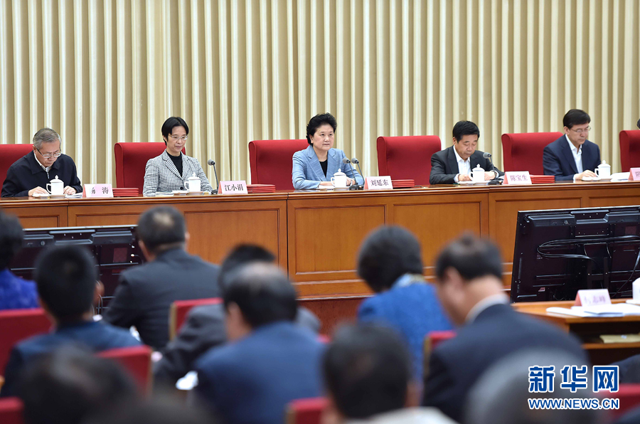 10月20日，中共中央政治局委員、國(guó)務(wù)院副總理、國(guó)務(wù)院督導(dǎo)委員會(huì)主任劉延?xùn)|在北京出席深化教育督導(dǎo)改革暨第十屆國(guó)家督學(xué)聘任工作會(huì)議并講話。新華社記者 李濤 攝