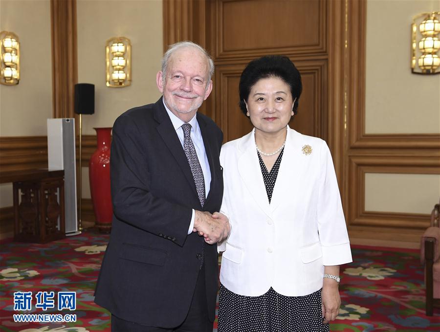 （XHDW）劉延東會見聯(lián)合國兒童基金會執(zhí)行主任安東尼&middot;萊克