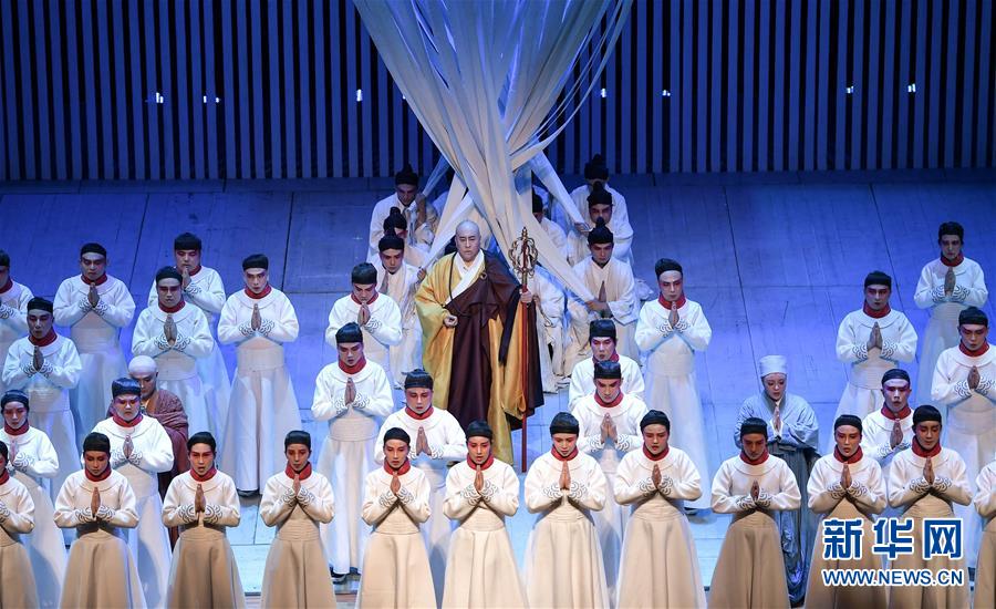 (文化)(1)史詩歌劇《鑒真東渡》在臺(tái)灣新北上演 (文化)(1)史詩歌劇《鑒真東渡》在臺(tái)灣新北上演