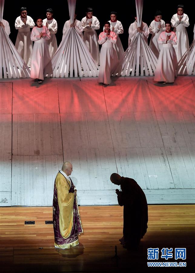 (文化)(5)史詩歌劇《鑒真東渡》在臺(tái)灣新北上演 (文化)(5)史詩歌劇《鑒真東渡》在臺(tái)灣新北上演