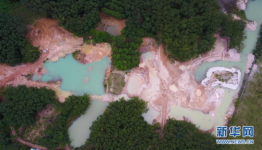 （新華視點(diǎn)&middot;圖文互動）（1）小作坊&ldquo;游擊&rdquo;盜采、查處窩點(diǎn)&ldquo;死灰復(fù)燃&rdquo;，海南非法采砂緣何難止？