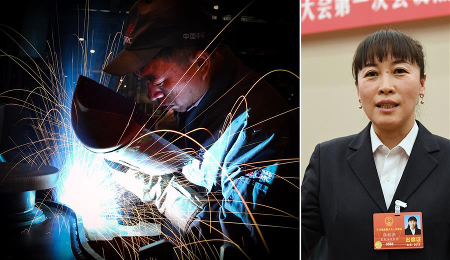 （兩會&middot;影像鏈接）全國人大代表張敬華：加大力度培養(yǎng)高級技術工人