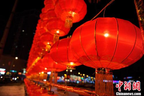 資料圖：紅燈籠。宋文佳 攝