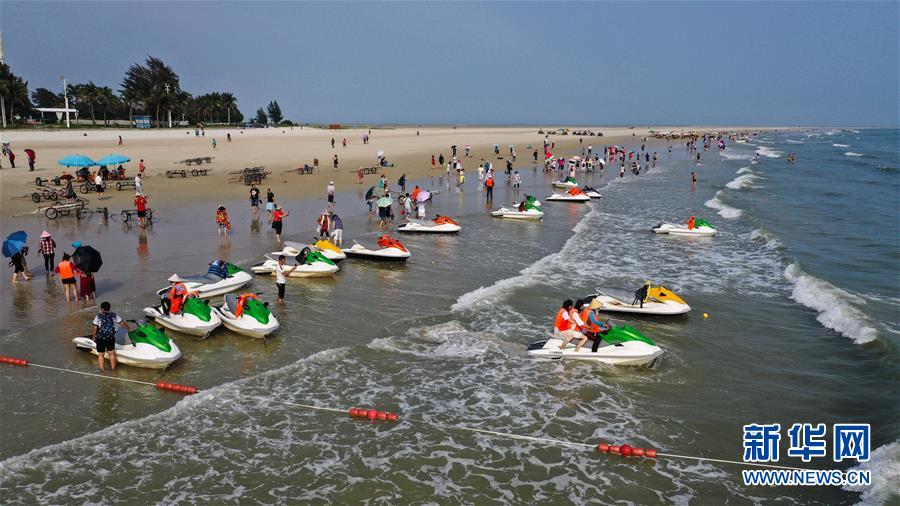 （壯麗70年 奮斗新時代&mdash;&mdash;推動高質(zhì)量發(fā)展調(diào)研行&middot;圖文互動）（1）近海能看鯨魚白海豚，廣西這片濱海旅游勝地啥來頭？