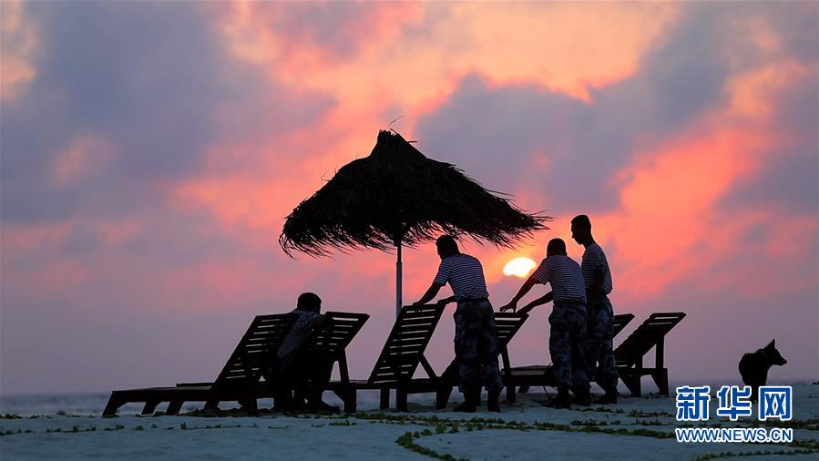 （壯麗70年&middot;奮斗新時(shí)代&middot;新華全媒頭條&middot;圖文互動(dòng)）（9）&ldquo;你在我的航程上，我在你的視線里&rdquo;&mdash;&mdash;走進(jìn)海軍西沙中建島官兵的五彩世界