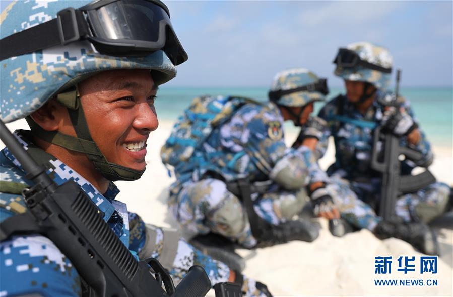 （壯麗70年&middot;奮斗新時代&middot;新華全媒頭條&middot;圖文互動）（6）&ldquo;你在我的航程上，我在你的視線里&rdquo;&mdash;&mdash;走進海軍西沙中建島官兵的五彩世界