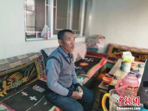 圖為黨確桑布。 謝藝觀 攝