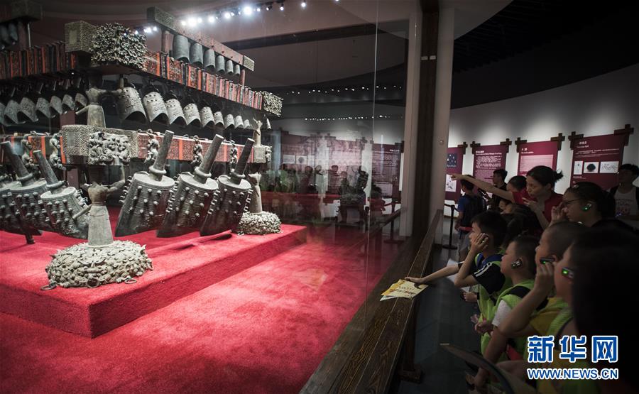 (新華調(diào)查·新中國考古重大發(fā)現(xiàn)·圖文互動(dòng))(2)“音樂寶藏”曾侯乙墓:“爆款”的中華文明悅耳之音