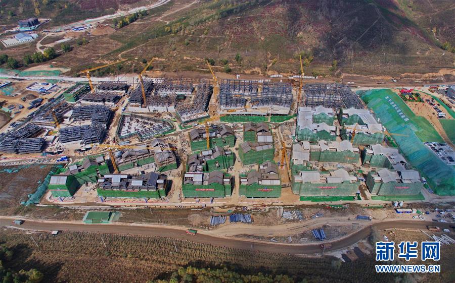 （體育）（3）2022年北京冬奧會張家口冬奧村主體結(jié)構正式封頂