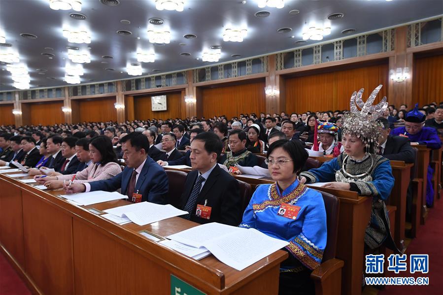 （兩會(huì)&middot;政協(xié)開幕&middot;XHDW）（14）全國(guó)政協(xié)十三屆二次會(huì)議在京開幕