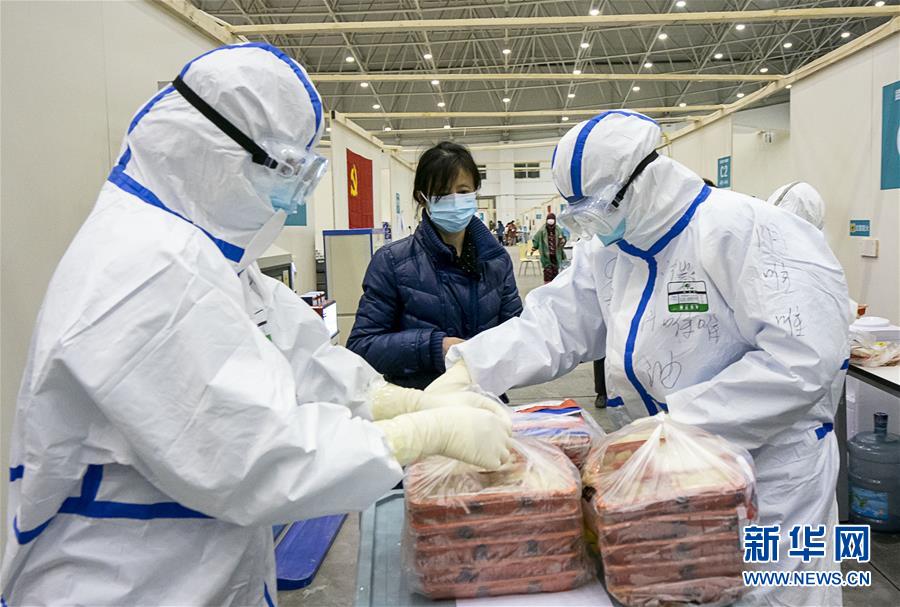 (聚焦疫情防控)(3)武漢方艙醫(yī)院有序運行