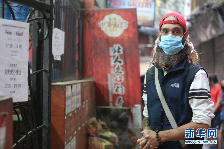 (國際疫情 ·圖文互動)(4)通訊:加德滿都中國人奉獻(xiàn)的“愛心便當(dāng)”