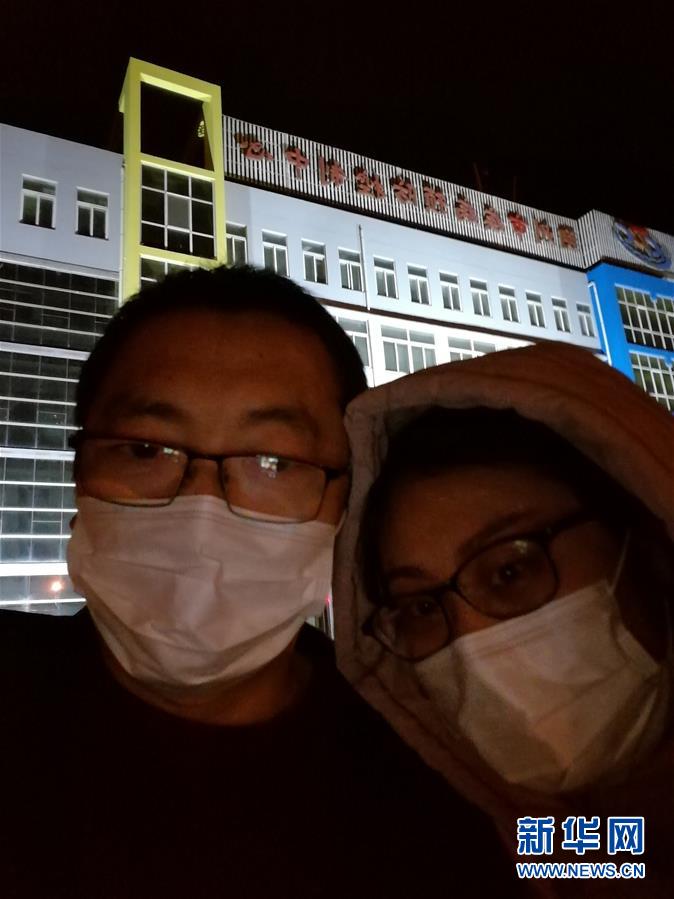 （一線抗疫群英譜&middot;圖文互動）（3）山西檢測員伉儷：疫情不退，決不放松