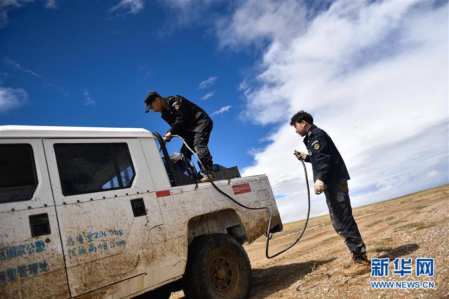 （圖文互動）（6）記者手記：可可西里，&ldquo;挪&rdquo;向&ldquo;藏羚羊大產(chǎn)房&rdquo;的14個半小時