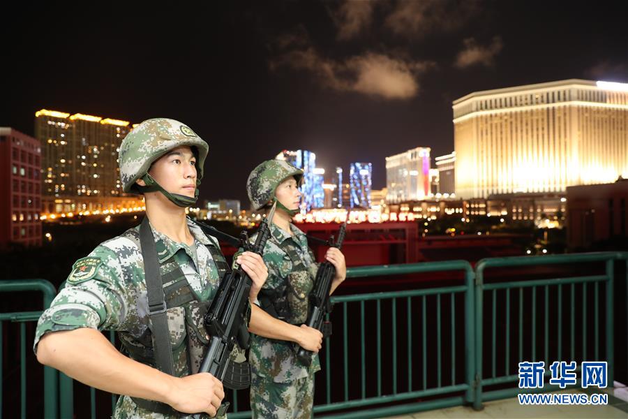 （在習近平強軍思想指引下&middot;我們在戰(zhàn)位報告&middot;圖文互動）（1）駐澳門部隊：濠江之畔，最可愛的人