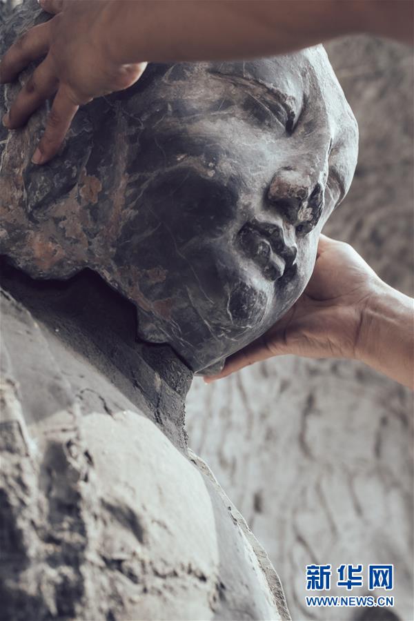 （圖文互動(dòng)）（1）合體了，龍門(mén)石窟流散佛首首次實(shí)現(xiàn)&ldquo;數(shù)字復(fù)位&rdquo;