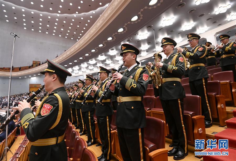 （兩會(huì)&middot;人大開幕&middot;XHDW）（14）十三屆全國(guó)人大三次會(huì)議在京開幕