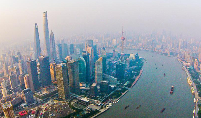 航拍全球金融中心新地標(biāo)&mdash;&mdash;陸家嘴金融城