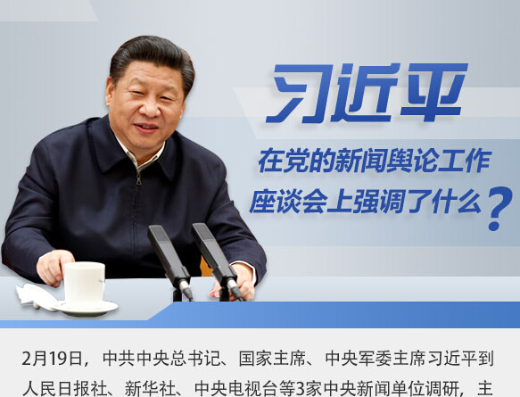 習(xí)近平在黨的新聞?shì)浾摴ぷ髯剷?huì)上強(qiáng)調(diào)了什么？