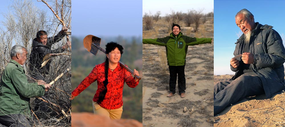 與黃沙掰手腕的人&mdash;&mdash;中國(guó)草根治沙人物群像