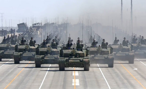 沙場點(diǎn)兵！建軍90周年閱兵MV來了