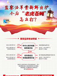 監(jiān)察法草案新鮮出爐 今后&ldquo;老虎蒼蠅&rdquo;怎么打？