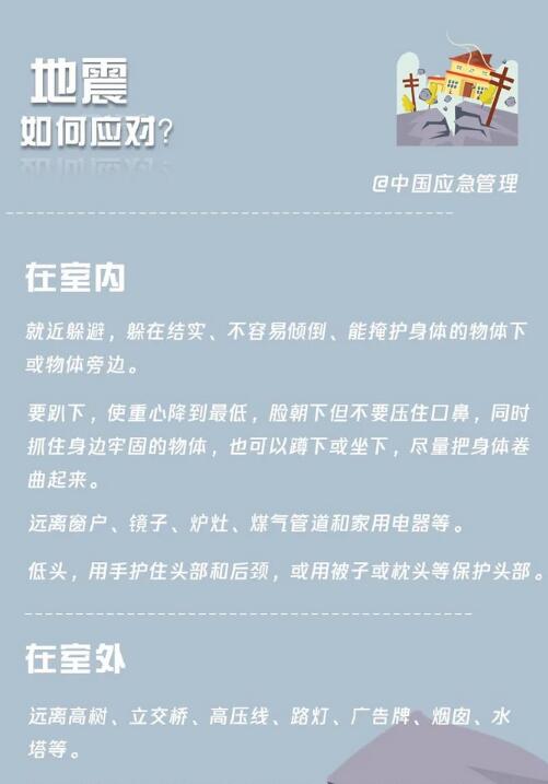 地震如何應(yīng)對(duì)？