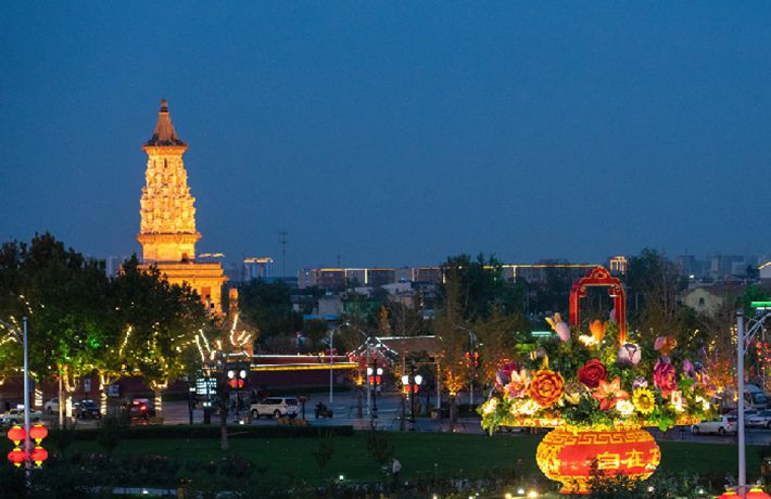 河北正定：古城保護(hù)、現(xiàn)代旅游寫新彩