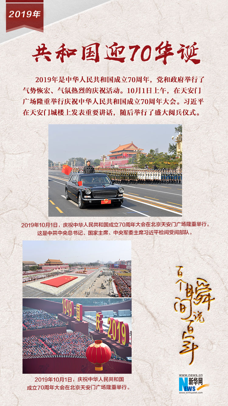 2019，共和國迎70華誕