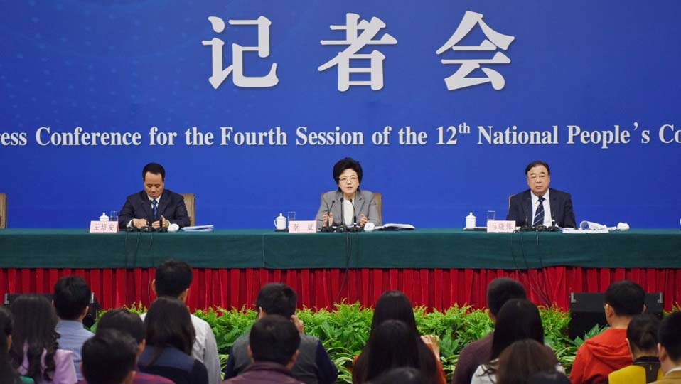 李斌、馬曉偉和王培安答記者問