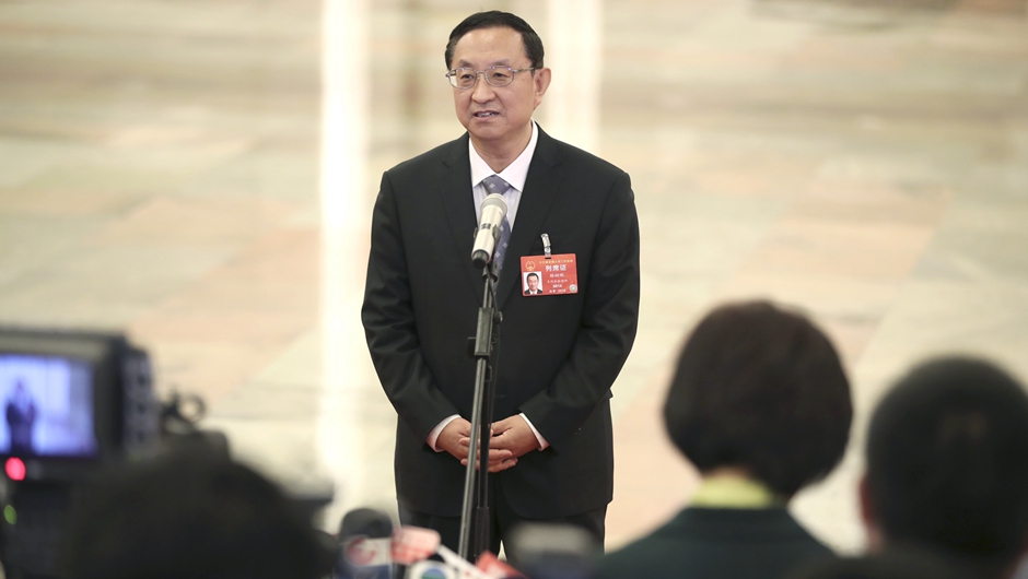 文化和旅游部部長(zhǎng)雒樹(shù)剛接受采訪(fǎng)