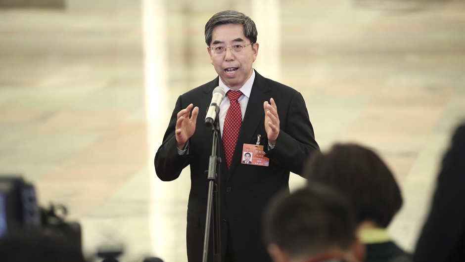 國(guó)務(wù)院發(fā)展研究中心黨組書(shū)記馬建堂接受采訪(fǎng)